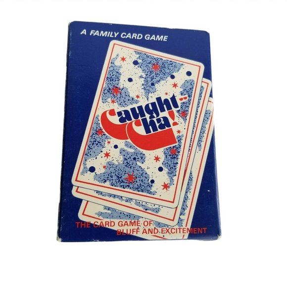 Caught-Cha! | Games | Caughtcha 987 Card Game Cards Are Sealed Vintage ...